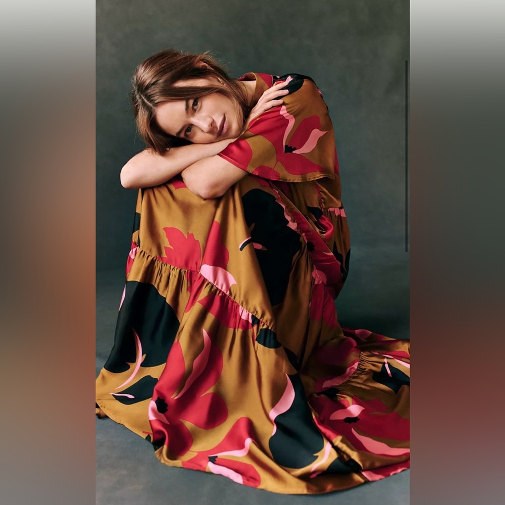 Corey Lynn Calter Gianna Tiered Maxi Dress 1x